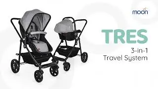 MOON Tres 3 in 1Travel System.