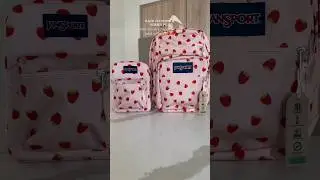 The cutest back pack for my 7 year old 🎒🍓#backtoschool #girlmom #backpack #jansport #target