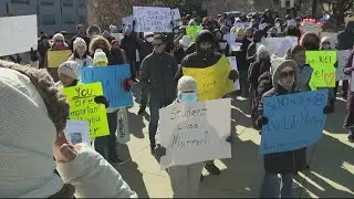 Parents march at Virginia High School after student dies of drug overdose