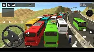 BUSSID S2 Part 44 🔥😱 | One Wrong Turn & Bus Was Gone😭 couch bus simulator indonesia 