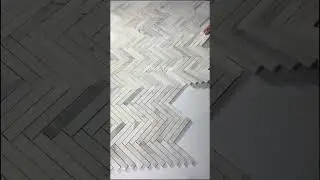 ✨ Elevate your space with our 1&rdquo;x6&rdquo; Oriental White Herringbone Mosaic &ndash; timeless, elegant, refined.