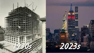 Evolution of the Empire State Building (ESB) 1930s-2023s