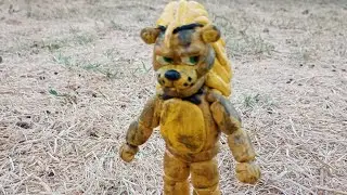 Freddy ssj3 de #porcelanafr&iacute;a #fnaf #fivenightsatfreddys #fnafmemes #clay 