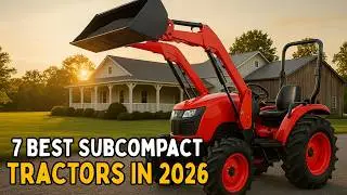 7 лучших субкомпактных тракторов 2026 года