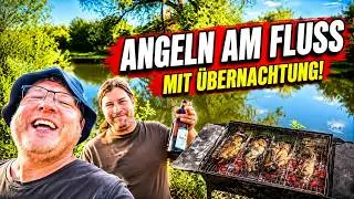 Entspanntes Angeln am Fluss Lippe mit &Uuml;bernachtung