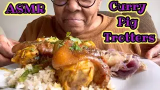 ASMR Curried Pig Trotters (Pig Feet)