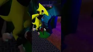 Yellow Monster funny moments 🤣 Rainbow Friends 🌈 Chapter 2 Roblox Gameplay