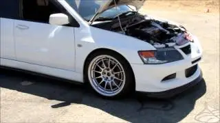 Evo 8 canyon smashing