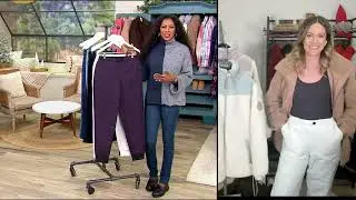 Arctic Expedition Ladies Square Quilted Cold Weather Pants on QVC