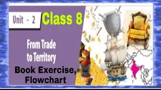 FROM TRADE TO TERRITORY CLASS 8 TERM 1 UNIT 2 BOOK BACK QUESTIONS & ANSWERS with FLOWCHART.
