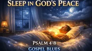 Sleep in God's Peace |Slow Night Prayer for Peaceful Sleep|Slow Gospel Blues for Peaceful Sleep #usa