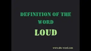 Definition of the word 