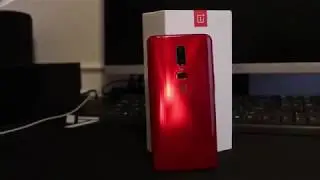 Red Oneplus 6 Unboxing!