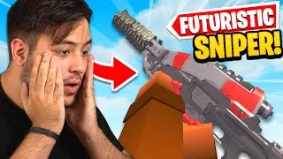 I PLAY KRUNKER with a FUTURISTIC MOD and SCOPE LINK! (KRUNKER.IO)