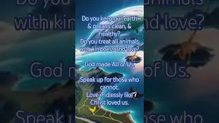 My New Animal Rescue Song (Please Stop Poaching innocent creatures!)