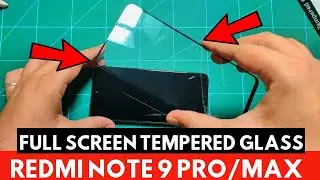 Redmi Note 9 Pro/Max Original Full Screen Tempered Glass | Best Redmi Note 9 Pro/Max Accessories