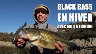La p&ecirc;che du Bass en hiver avec Brice (@MultaFishing )