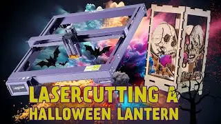 Make A Spooky Halloween Lantern With A Hobby Laser Cutter