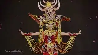 OLIVIA TAN MISS CHARM 2023 FULL PERFORMANCE NATIONAL COSTUME COMPETITION MISS CHARM INDONESIA