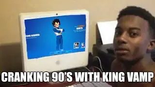 Вегета играет в FORTNITE с Playboi Carti.