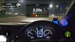 Toyota Fortuner 2.8 1GD 320hp Modified acceleration #remap #dragy #shorts #1gd