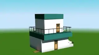 Mini Block Craft: Build a Small House | Minecraft-Style Building Tutorial |