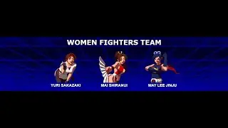 The King of Fighters 2002 - (Arcade) - Women Fighters Team - Level 8 - Playthrough