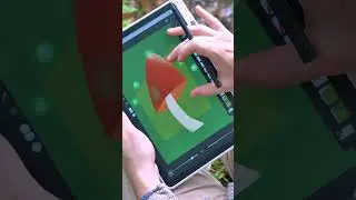 3 ways of drawing MUSHROOMS #art #shorts