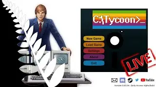 Computer Tycoon. - Early Access indie Game. First Impressions ( live stream)