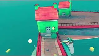 Un rato jugando en vr (townscaper VR)