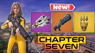 Fortnite: First win of Chapter SEVEN! (INSANE)