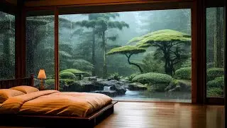 Study Piano Music for Long Sessions | Soft Rain | Deepora Sounds