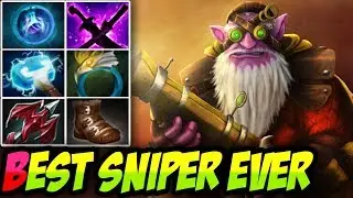 Dota 2 [Sniper] Best Carry Build,The Untouchable Sniper by Babyknight | Full Game