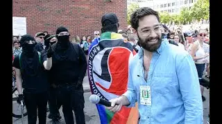Boston Antifa Hates Elad at Straight Pride