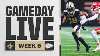 Chiefs vs. Saints Gameday Live | 2024 NFL Week 5
