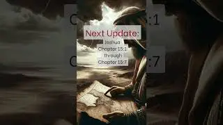 🕊️ Joshua 15:1-7: The Divine Blueprint for Israel's Territory 🕊️