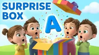 Alphabet Surprise Box for Kids | Learn Letters & Sounds | Toddler Learning