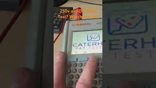 PAT Test at 250v or 500v DC? Will a PAT test damage equipment? #powerdevices #pattesting