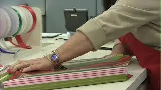 Gift wrapping at Von Maur