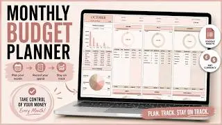 Monthly Budget Spreadsheet Google Sheets ⎜ Full Tutorial