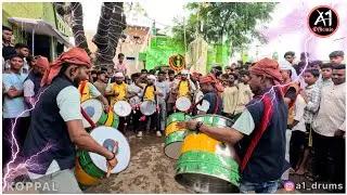 A1 DRUMS | THE PARTY SPOILERS | GANGAVATHI || BALLARI || CONTACT : 7349203826