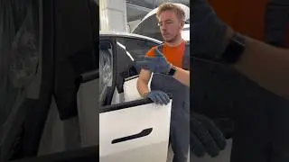 Установка доводчиков дверей и фаркопа на Tesla model Y #электромобиль #tesla #evcar