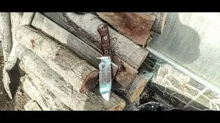 making a j1 design knife by jaguar workshop part3