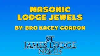Masonic Lodge Jewels