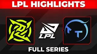 NIP vs TT Highlights ALL GAMES | LPL 2026 Split 1 | Ninjas in Pyjamas vs TT Gaming by Onivia