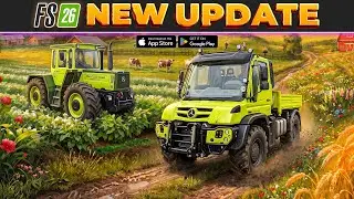 New Mercedes Content Update of Farming Simulator 26 Mobile 