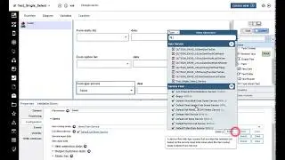 IBM BPM v.8.6.0 Single Select Control