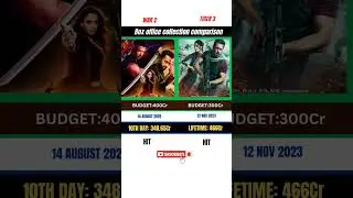 tiger 3 vs war 2# box office collection comparison#