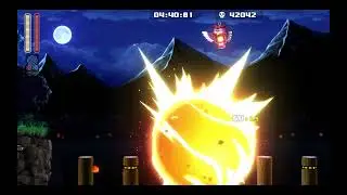 Mega Man 11 - Torch Man Score Attack Gold 48540