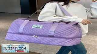 Black Expanded Luggage Storage Bag Lightweight Foldable Expanded Carry On Travel